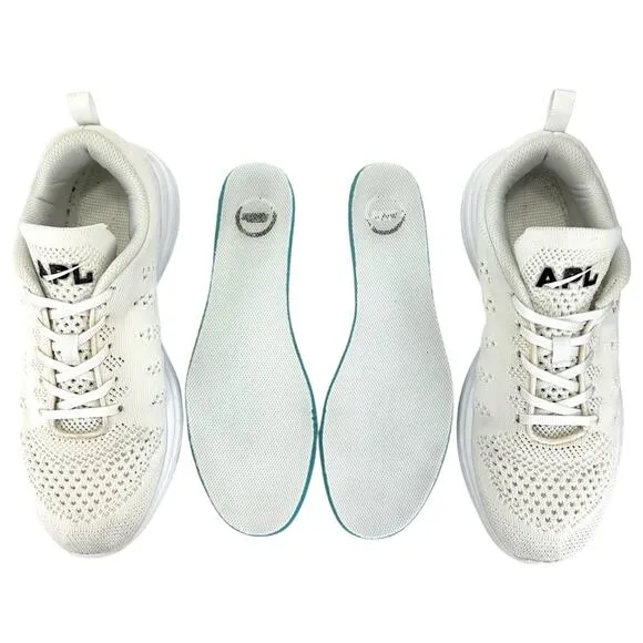 APL ATHLETIC PROPULSION LABS TECHLOOM PRO WHITE RUNNING SHOE ATHLEISURE SNEAKER