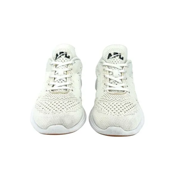 APL ATHLETIC PROPULSION LABS TECHLOOM PRO WHITE RUNNING SHOE ATHLEISURE SNEAKER