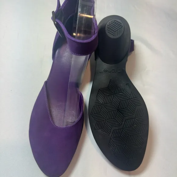 Arche Purple Heels with Chic Ankle Strap