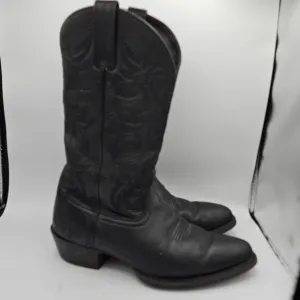 Ariat Heritage black leather western cowboy boots size 10D