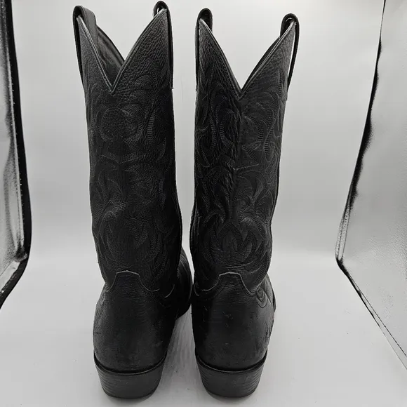 Ariat Heritage black leather western cowboy boots size 10D