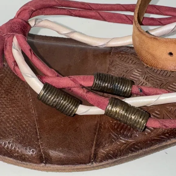 A.S.98 Women’s Leather Sandals – Handcrafted Italian Design, Multi-Strap Detail,