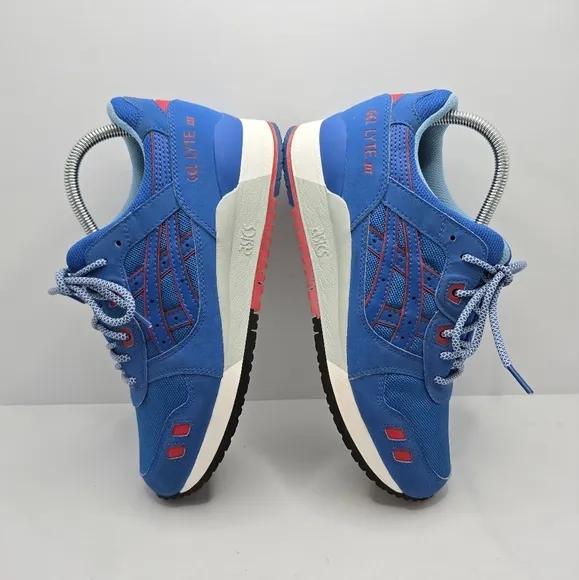 Asics | Gel-Lyte III 'Future Pack' blue sporty Blockcore sneakers | MENS 8