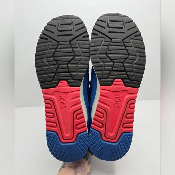 Asics | Gel-Lyte III 'Future Pack' blue sporty Blockcore sneakers | MENS 8