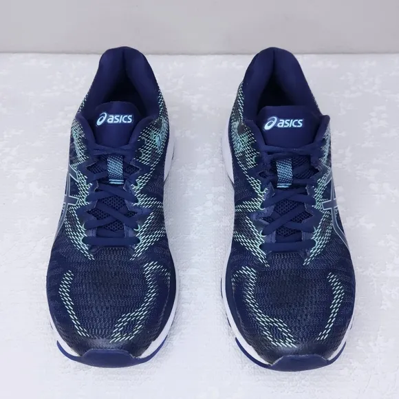 ASICS Gel Nimbus 20 Running Shoes US 10 Indigo Blue Opal Green