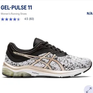 ASICS Gel Pulse 11 Running Shoes Size 8 Womens White/Frosted Almond