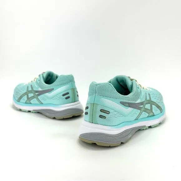 ASICS GT-1000 MINT/GREEN AND GRAY JOGGING RUNNING SHOES ATHLEISURE SNEAKERS
