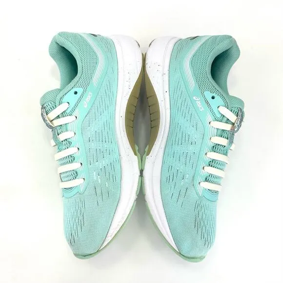 ASICS GT-1000 MINT/GREEN AND GRAY JOGGING RUNNING SHOES ATHLEISURE SNEAKERS