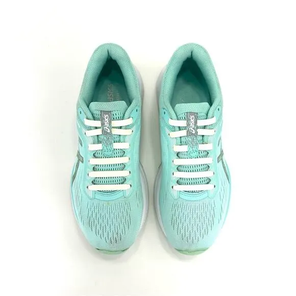 ASICS GT-1000 MINT/GREEN AND GRAY JOGGING RUNNING SHOES ATHLEISURE SNEAKERS