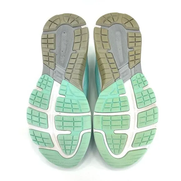 ASICS GT-1000 MINT/GREEN AND GRAY JOGGING RUNNING SHOES ATHLEISURE SNEAKERS