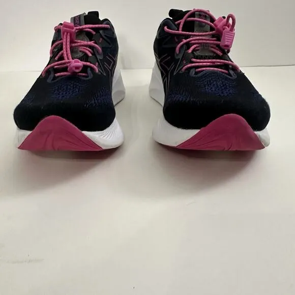 Asics Shoes Womens Size 10 Gel Cumulus 25 1012B441 Blue Running Sneakers GUC