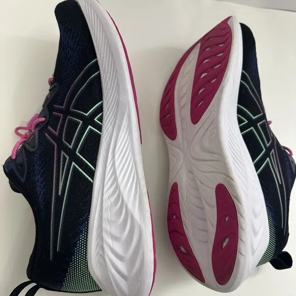 Asics Shoes Womens Size 10 Gel Cumulus 25 1012B441 Blue Running Sneakers GUC