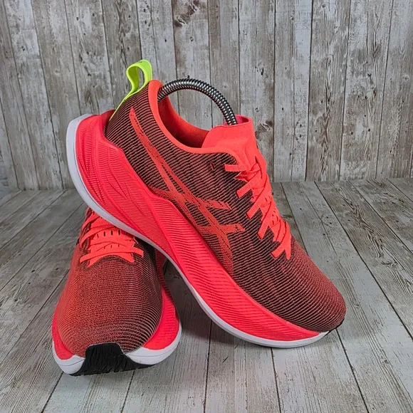 Asics Superblast Running Shoes FF Blast Turbo Cushioning Orange Size 7