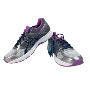 Asics Women's GEL-Contend 4 Running Shoes Silver/Campanula/Carbon Size 11 T765N