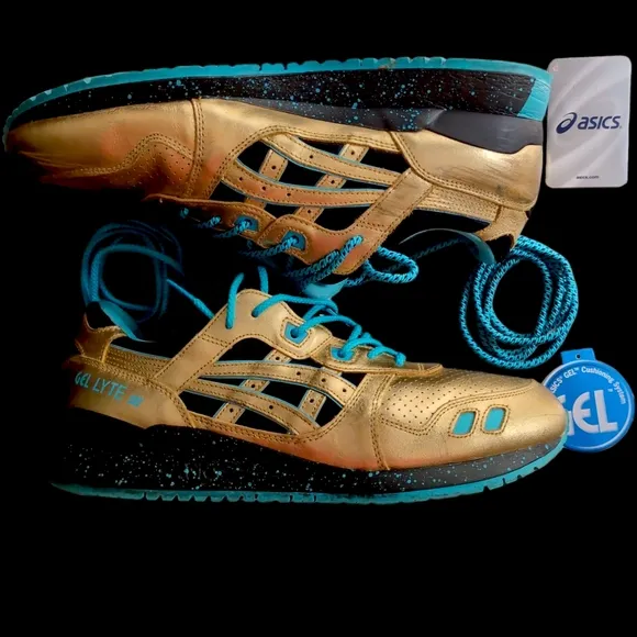 Asics x Wale x Villa Gel Lyte III WWE Inspired Limited Ed Mens's Sz 12 Sneakers