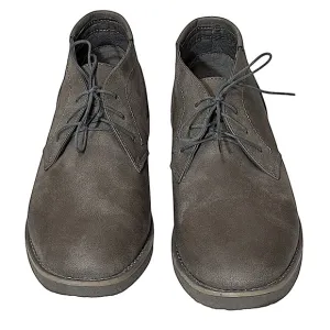 ATTENTION MENS - SIZE 7.5 - GRAY - STYLE NAME - KANE CHUKKA LACE UP ANKLE BOOT
