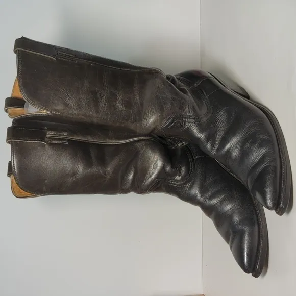 Austin Hall Vintage Stonepipe Western cowboy boots Men's size 11.5 (W)