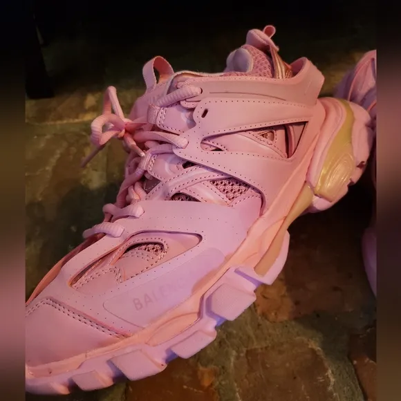 Balenciaga  Track Pink Sneakers Size 9