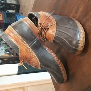 BEAN BOOTS L.L. Bean Maine Vintage Hunting Shoe Boot Mens Size 10 Classic