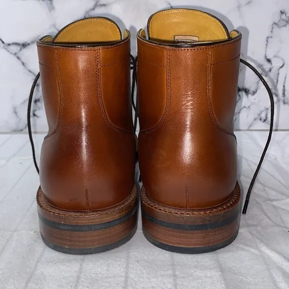 Beckett Simonon Lopez Boots,Men's Full-Grain Leather Tan Classic boots Size 91/2