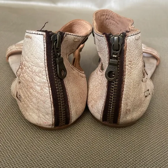 Bed Stu Soto Leather Boho Sandals Size 9.5