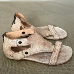 Bed Stu Soto Leather Boho Sandals Size 9.5