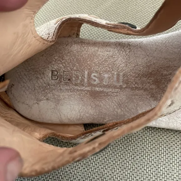 Bed Stu Soto Leather Boho Sandals Size 9.5