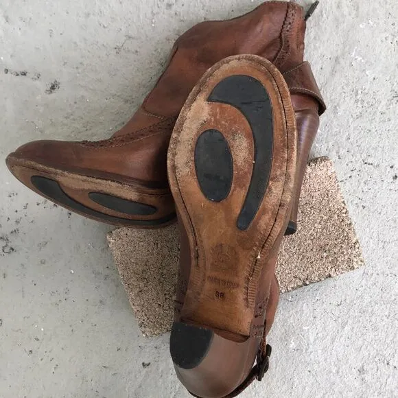 Belstaff wingtip ankle boots