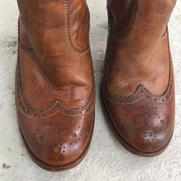 Belstaff wingtip ankle boots