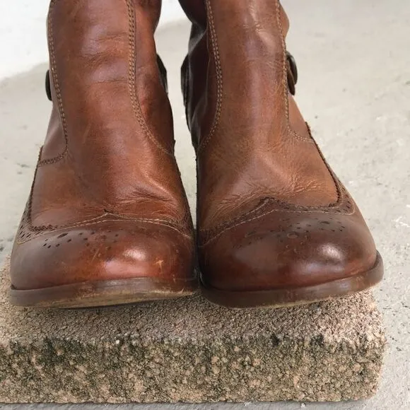 Belstaff wingtip ankle boots