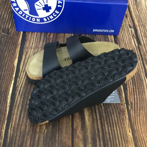 Birkenstock Arizona Black Narrow Sandals with Adjustable Straps