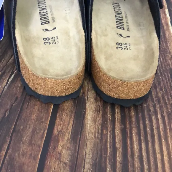 Birkenstock Arizona Black Narrow Sandals with Adjustable Straps