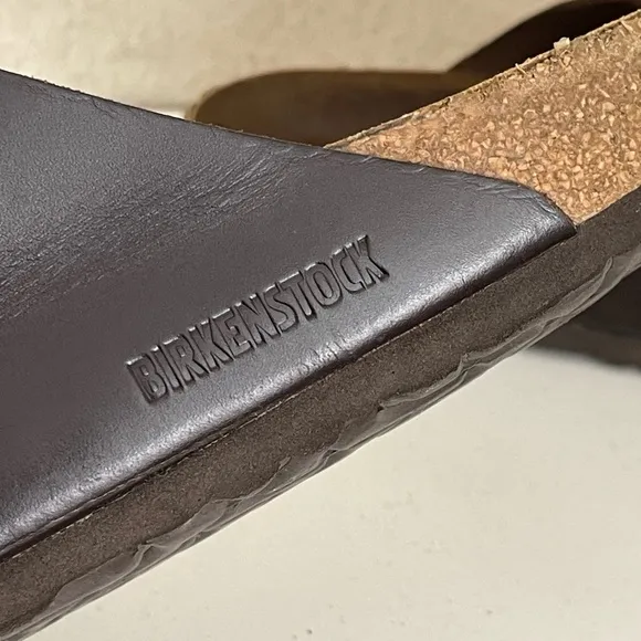 Birkenstock Arizona Oiled Leather Brown Sandals Size 40/9