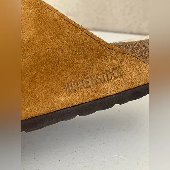 Birkenstock Arizona Shearling Slide Sandal. 8/39