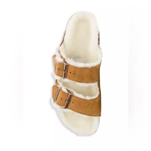 Birkenstock Arizona Shearling Slide Sandal. 8/39