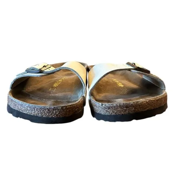 BIRKENSTOCK Ecru Cream Madrid  Birko FlorSandals boho chic EU 38, US 7 - 7.5