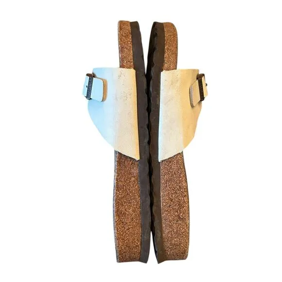 BIRKENSTOCK Ecru Cream Madrid  Birko FlorSandals boho chic EU 38, US 7 - 7.5