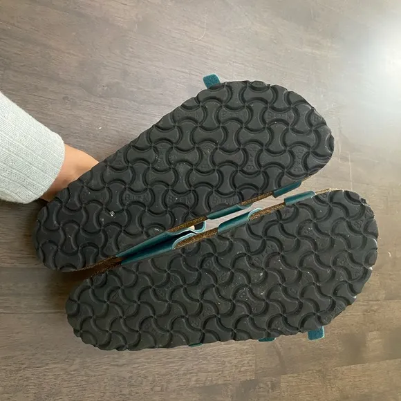 Birkenstock Franca Teal Sandals