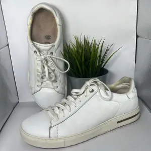 Birkenstock Men's Bend Low Leather Sneakers White Size 44 (Men’s 11)