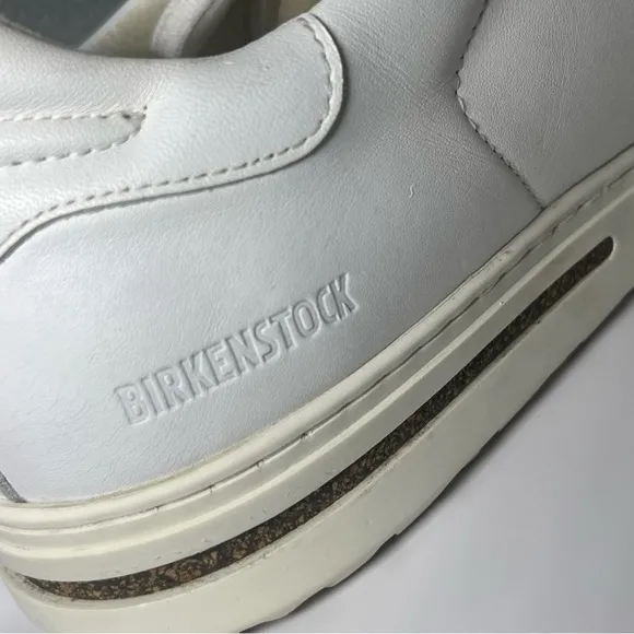 Birkenstock Men's Bend Low Leather Sneakers White Size 44 (Men’s 11)