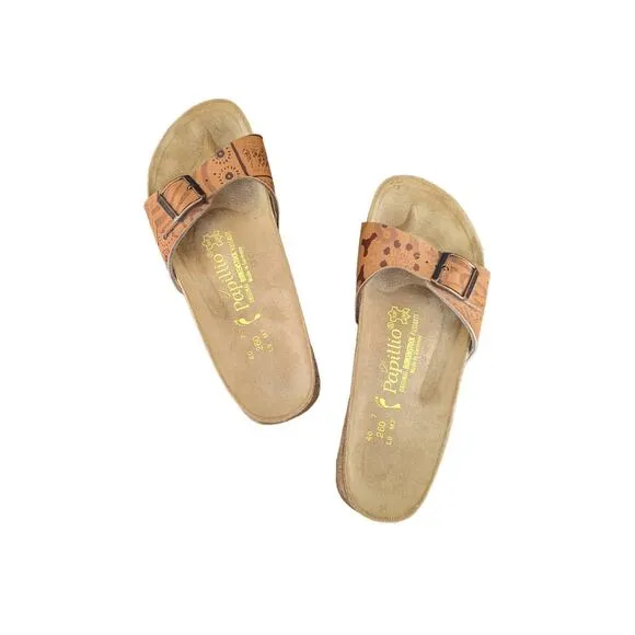 Birkenstock Papillio Art Safari Madrid Sandals Slip On Slides Bucke Boho Birks 9