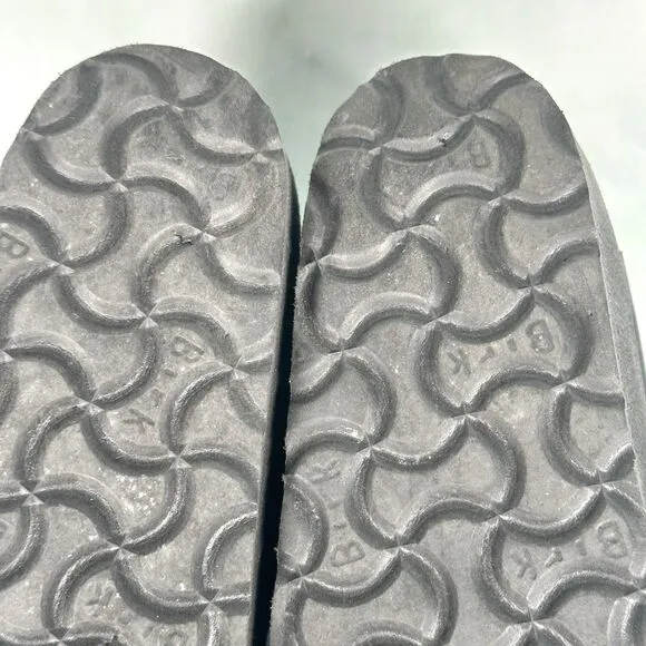 Birkenstock Papillio Gizeh Flex Platform Sandals Black on Black Size EU 35 US 4