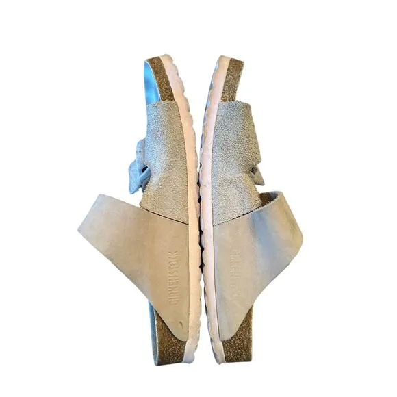 BIRKENSTOCK Pink Light Rose Suede Nubuck Arizona Women's Sandals EU 37 US 6 6.5