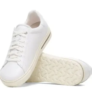 Birkenstock Shoes Bend Low Casual Sneaker White Leather- Size 12 (45) Men’s