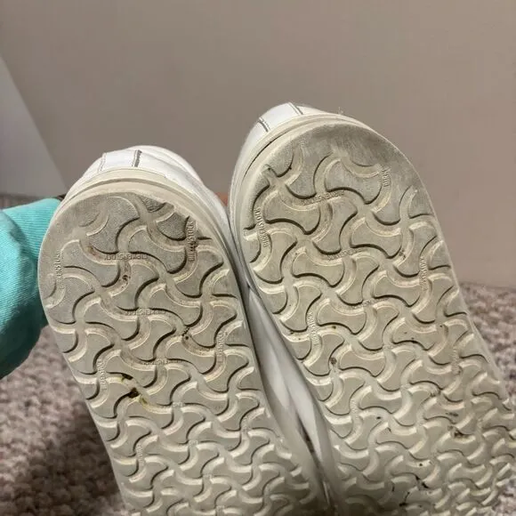 Birkenstock Shoes Bend Low Casual Sneaker White Leather- Size 12 (45) Men’s