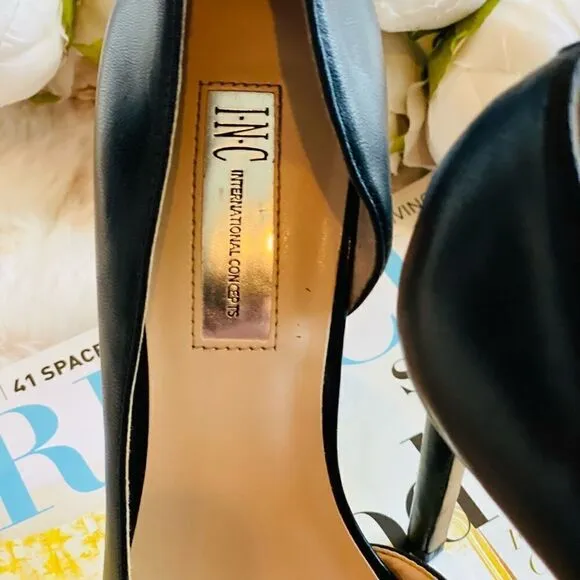 ♥️ Black Stiletto d’Orsay Heels/Shoes, size 8.5