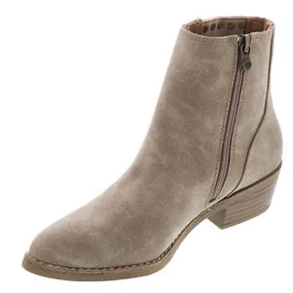 Blowfish Malibu Women's Sonny Boot SZ 7 - Casual Chic Faux Leather Bootie Shoes