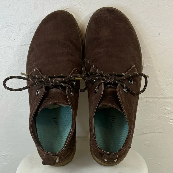 BLUPRINT Men's Indio Desert Suede Chukka Boot Shoe Brown Leather‎ Lace Up Sz 10