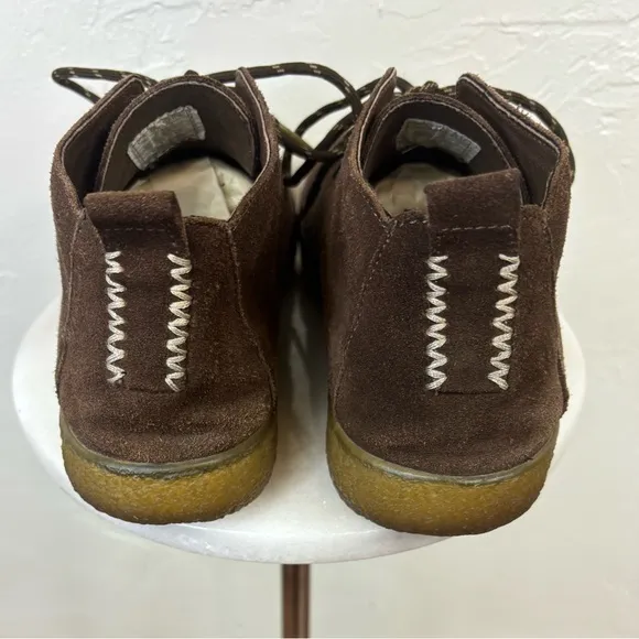 BLUPRINT Men's Indio Desert Suede Chukka Boot Shoe Brown Leather‎ Lace Up Sz 10
