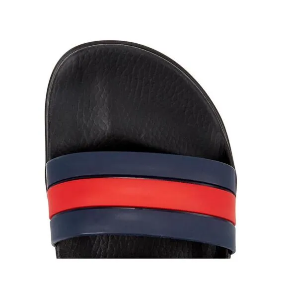 BNWT Gucci Men’s Web Logo Rubber Slides Sandals Shoes Sz US 10 EU 43